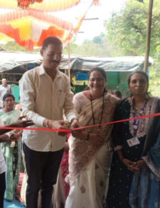 भालिवली गावात यशश्री महिला शेतकरी कंपनीच्या ‘उमेद घरकुल मार्ट’ चे उद्घाटन